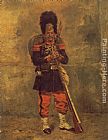 French Canvas Paintings - French Grenadier